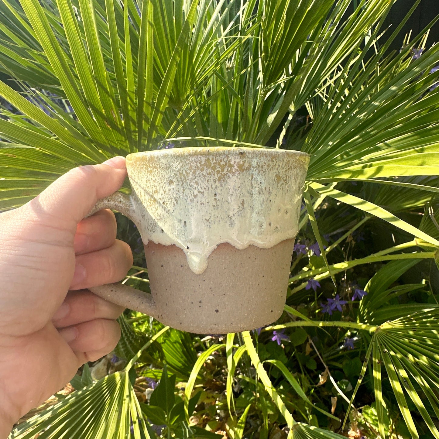 Yellow Ceramic Mug, Handmade Pottery Cup
