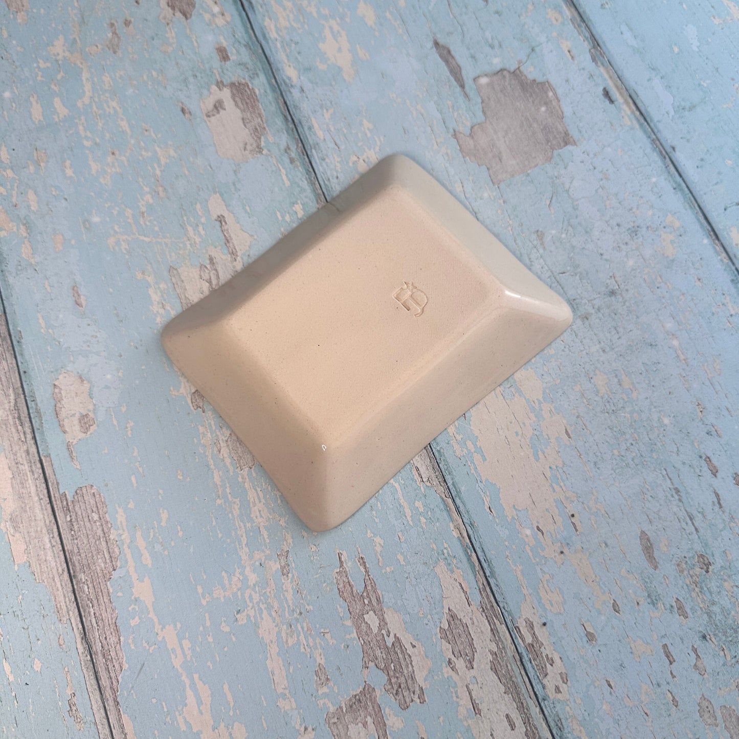 Banana Jewellery Dish, Handmade Yellow Ceramic Pot