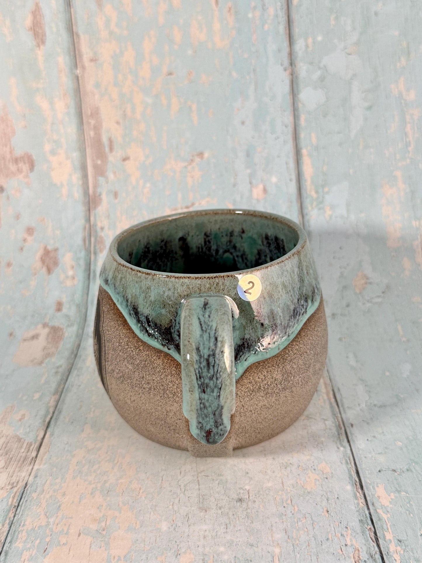 Red and Green Halloween Spooky Dragon Blood Mug
