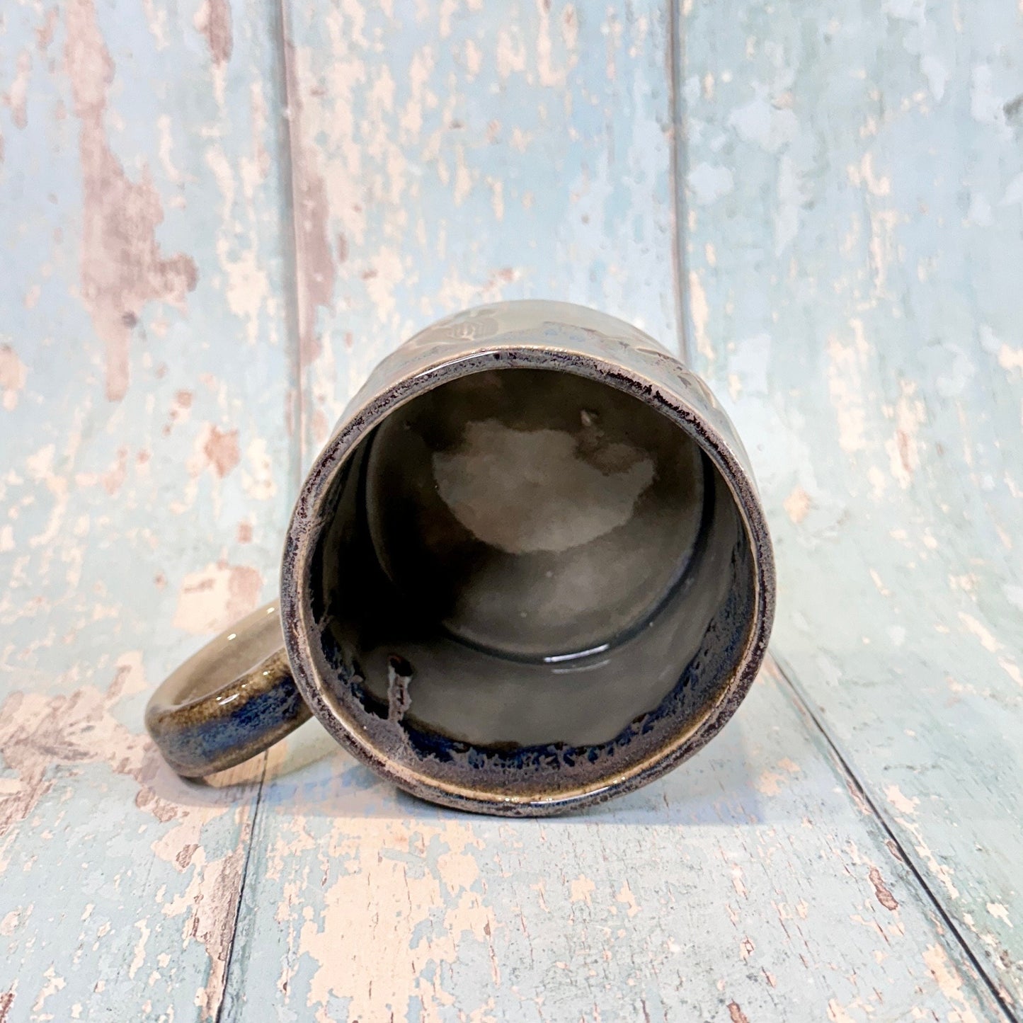 Grey Humpback Whale Mug, Large Ceramic Cup