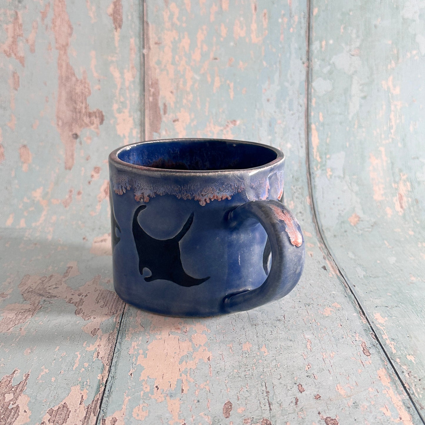 Manta Ray Mug, Large Ceramic Cup