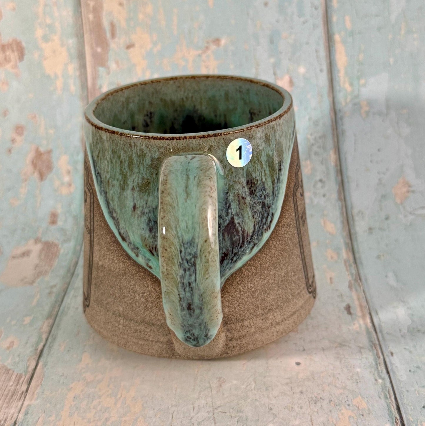 Red and Green Halloween Spooky Poison Mug