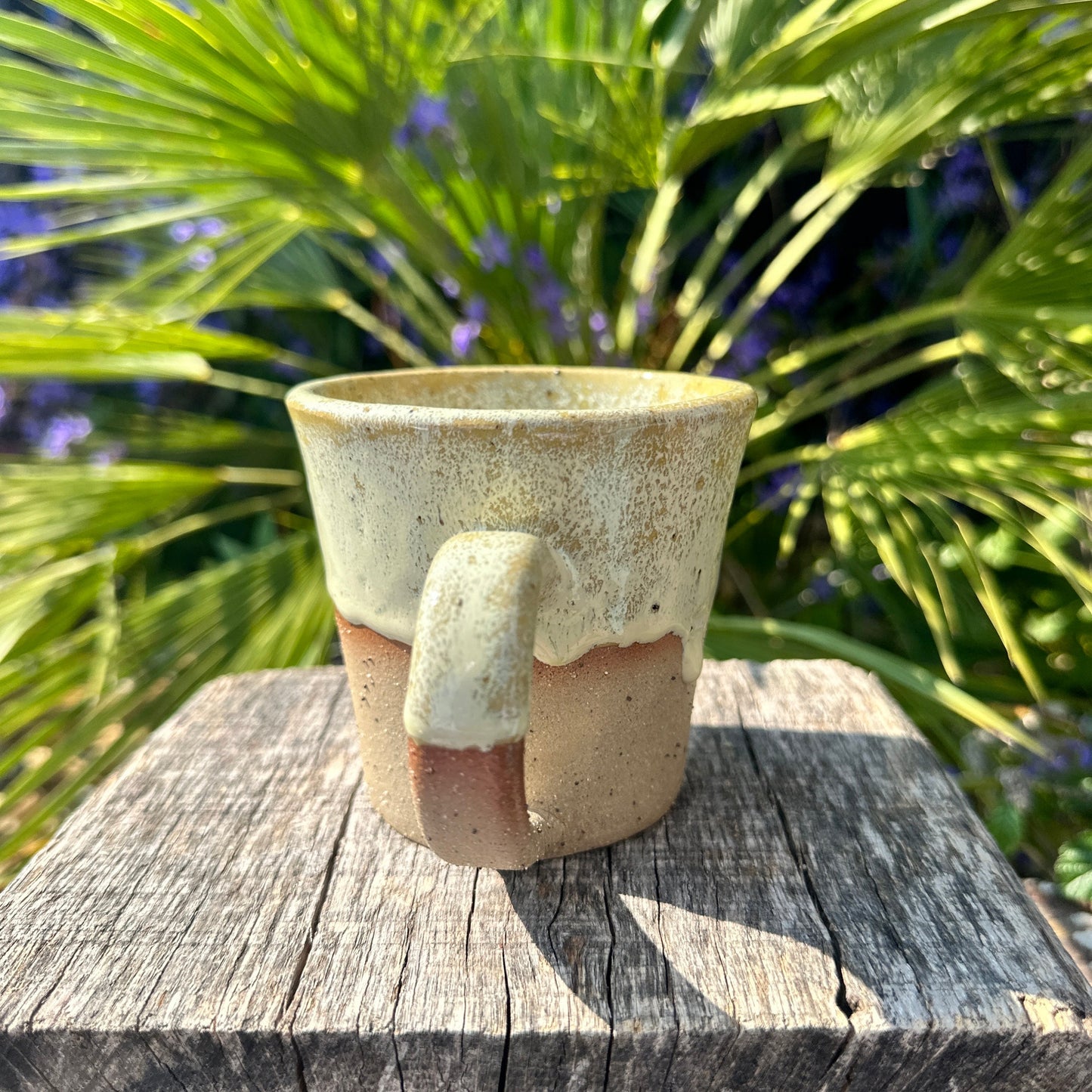 Yellow Ceramic Mug, Handmade Pottery Cup