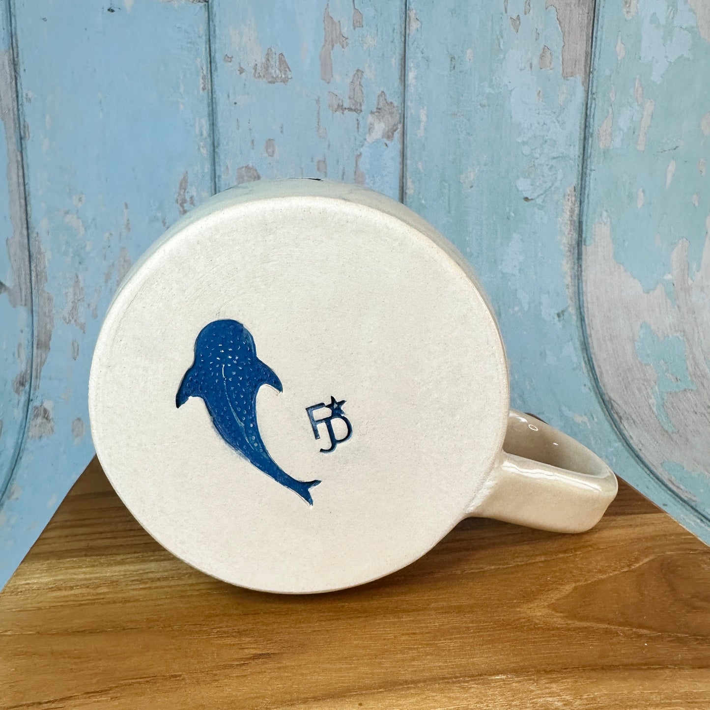 Whale Shark Mug, Large Ceramic Cup