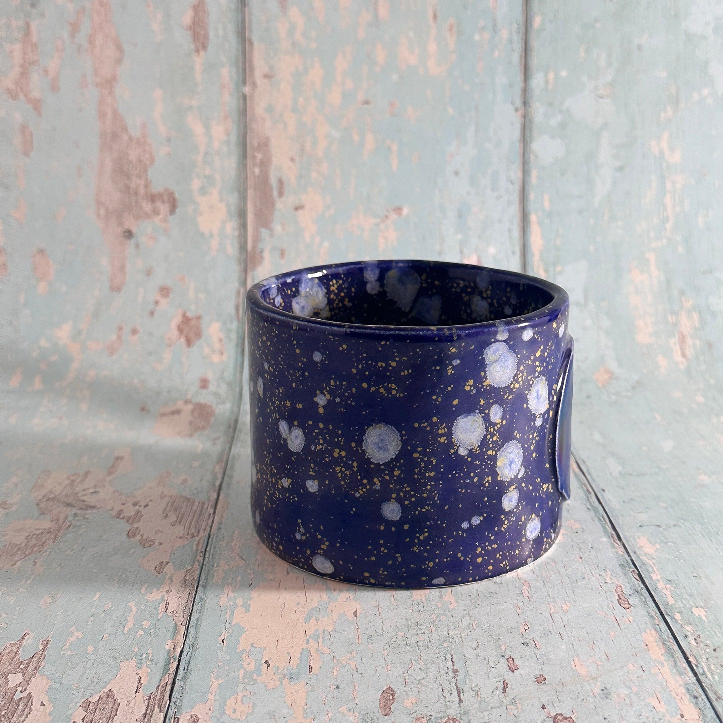 Blue Moon Mug, Large Ceramic Cup