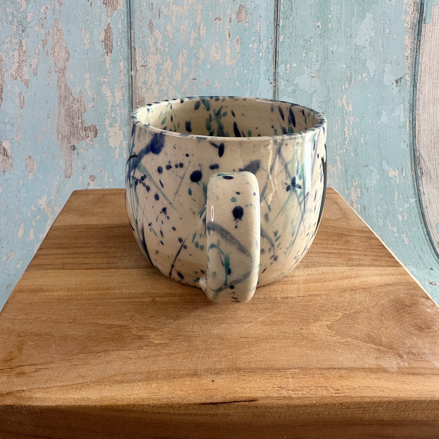 Manta Ray Mug, Large Ceramic Cup