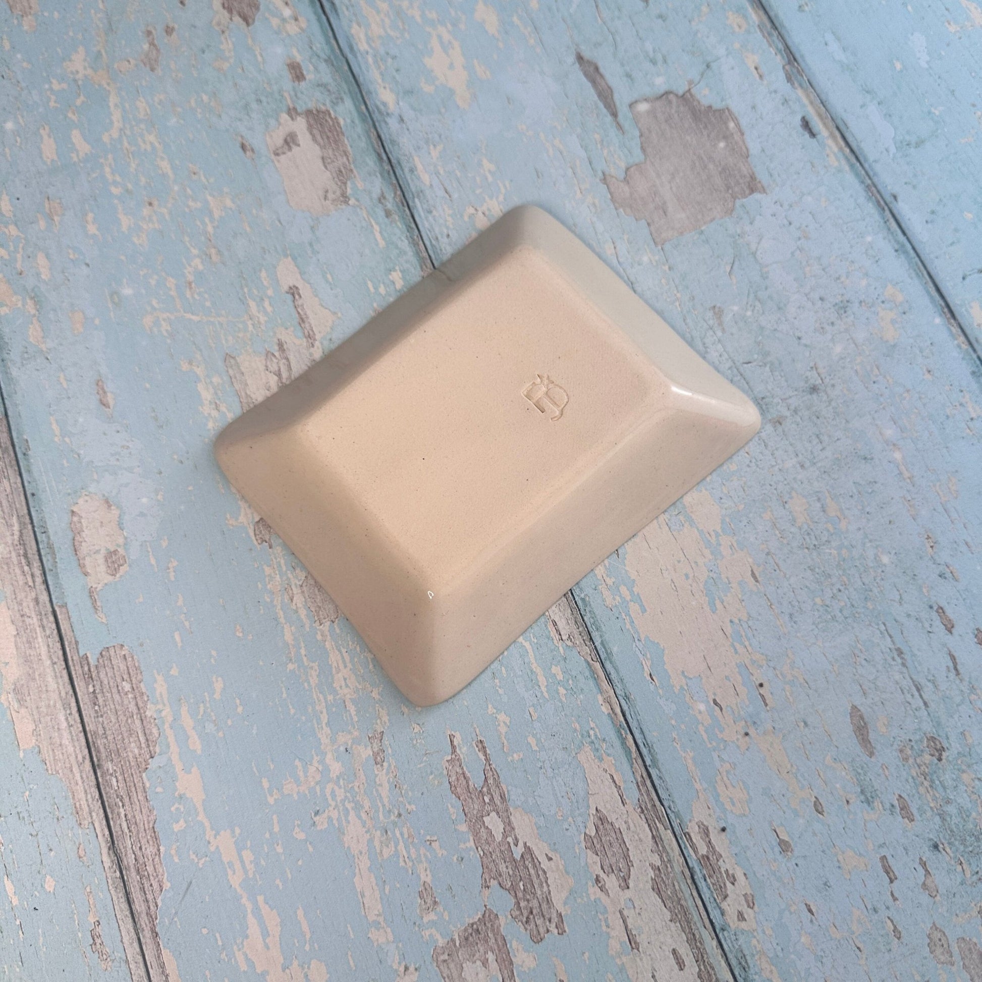 Banana Jewellery Dish, Handmade Yellow Ceramic Pot - FJD Ceramics