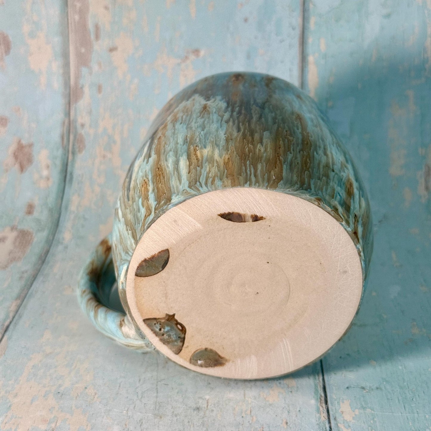 Blue Moon Mug, Large Ceramic Cup - FJD Ceramics