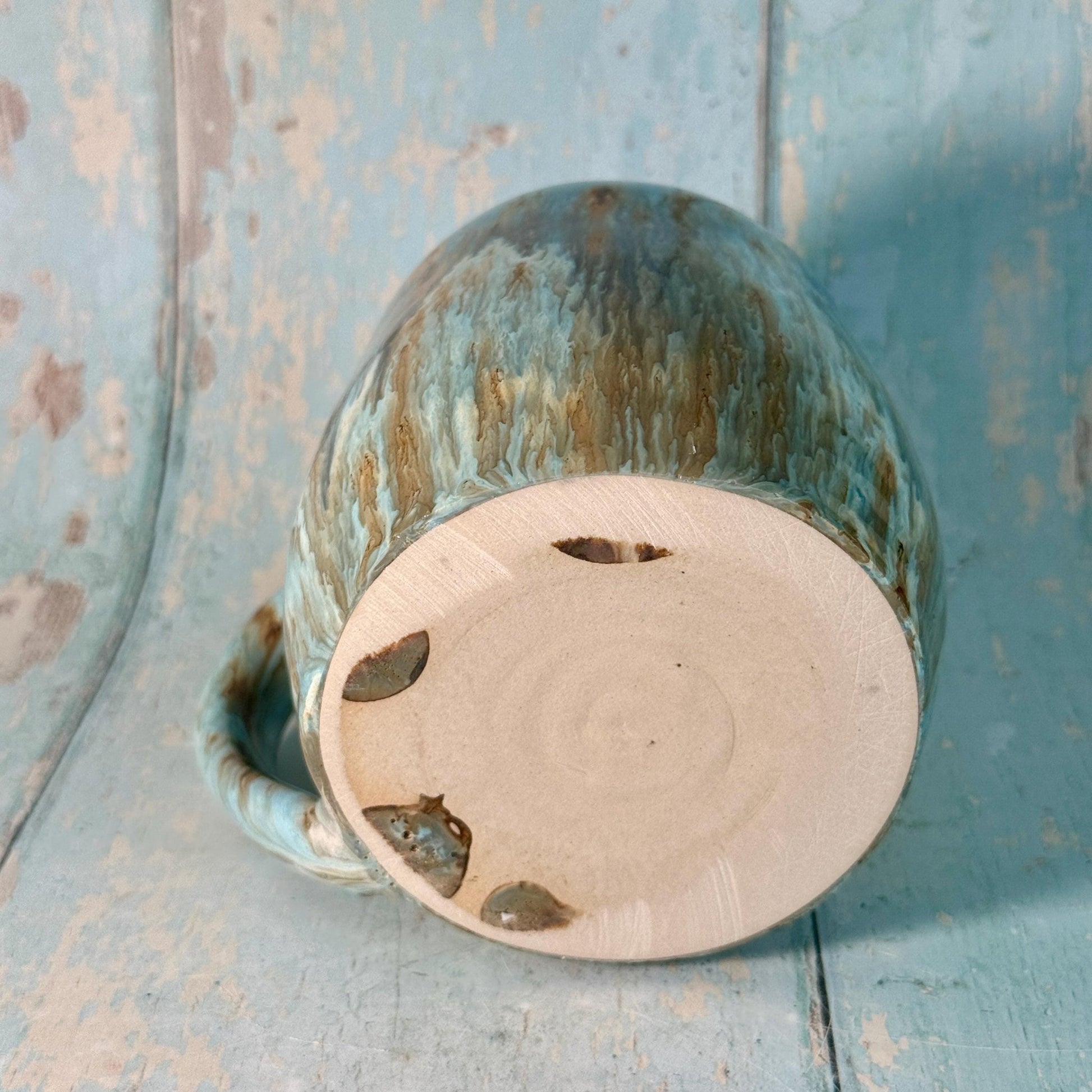 Blue Moon Mug, Large Ceramic Cup - FJD Ceramics