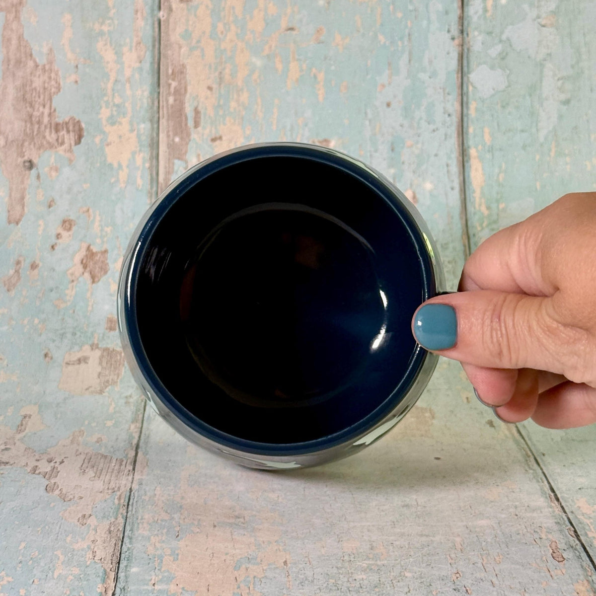 Blue Whale Shark Mug, Large Ceramic Cup - FJD Ceramics