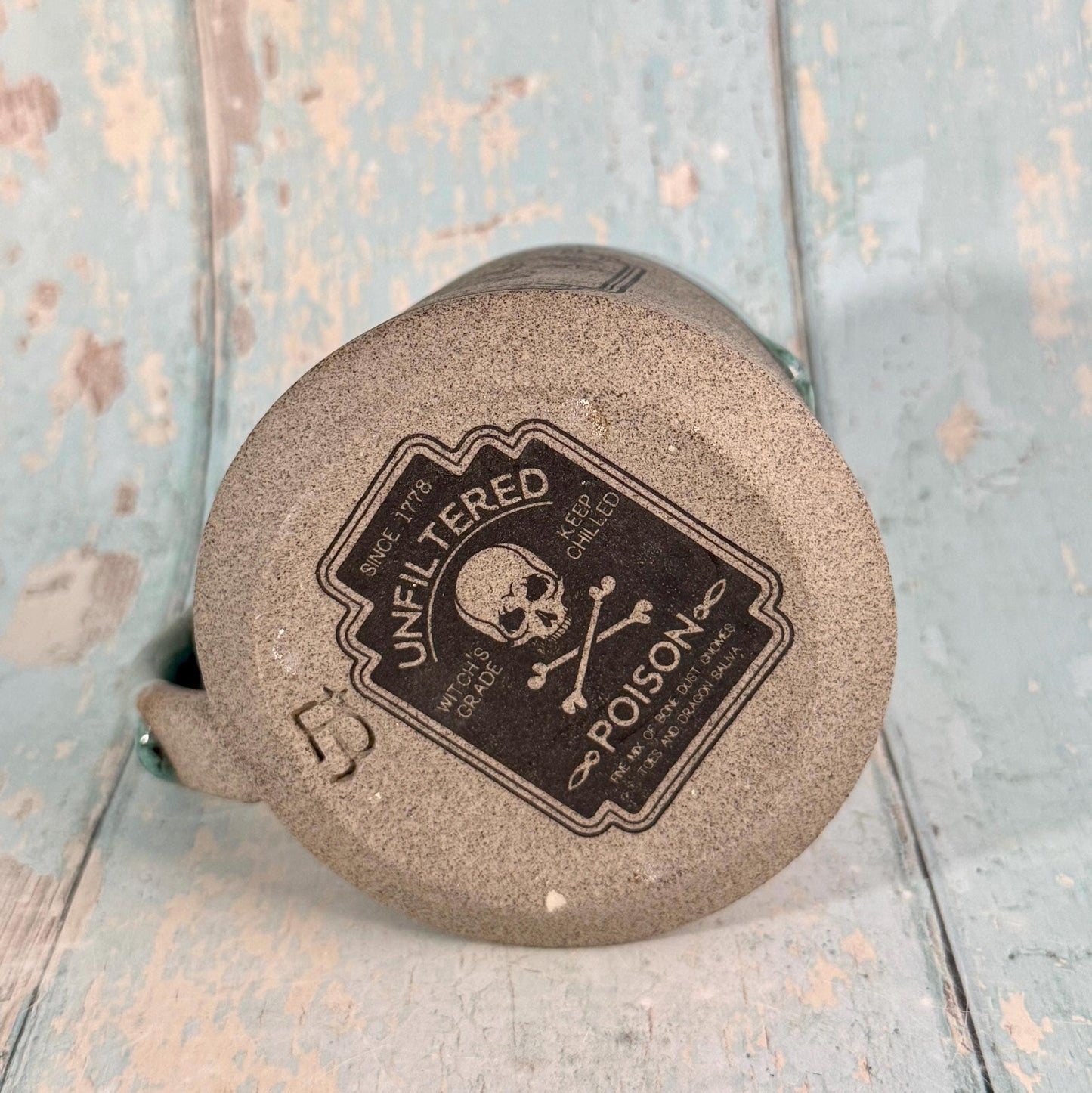 Red and Green Halloween Spooky Poison Mug