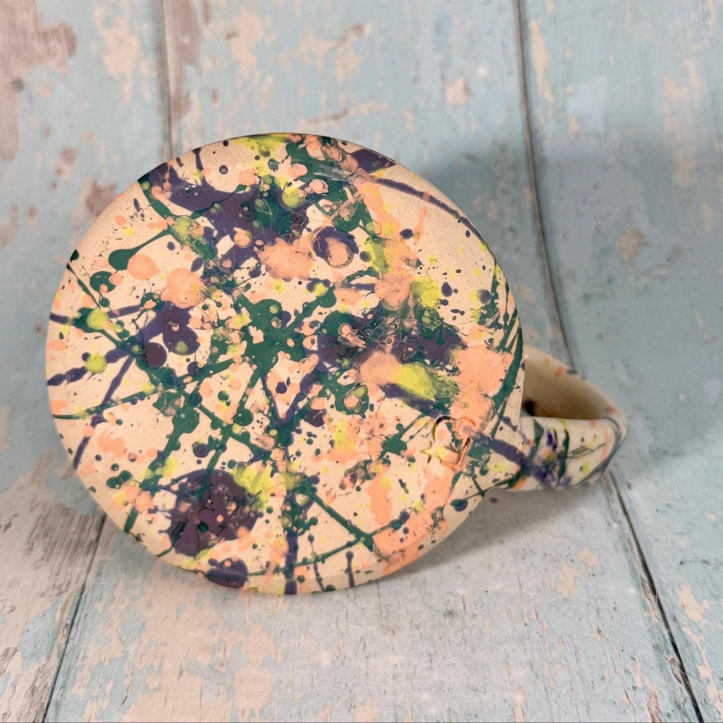 Colourful 'Witches Tears" Label Mug Halloween Spooky Season Cup - FJD Ceramics