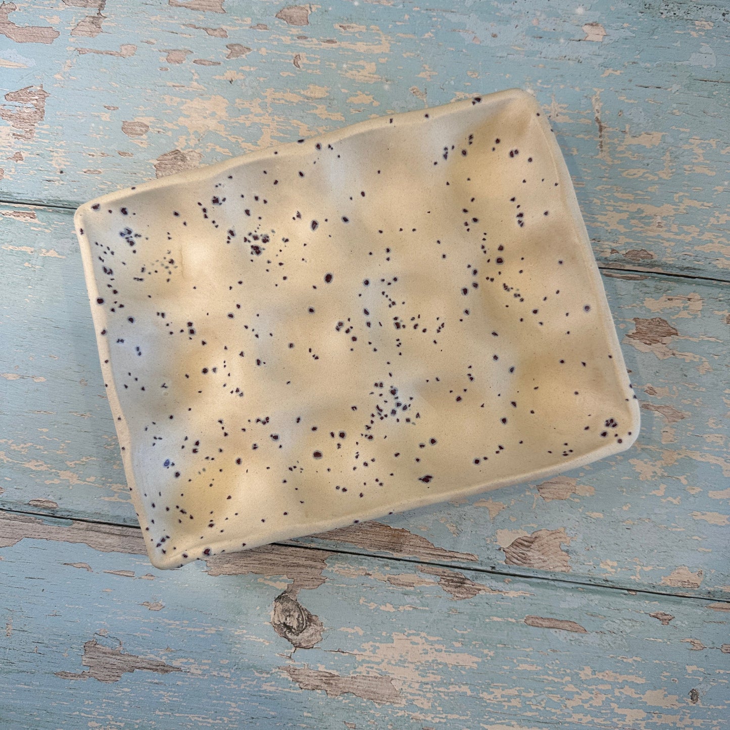 White Ceramic Egg Tray, Holds 6 or 12 Eggs