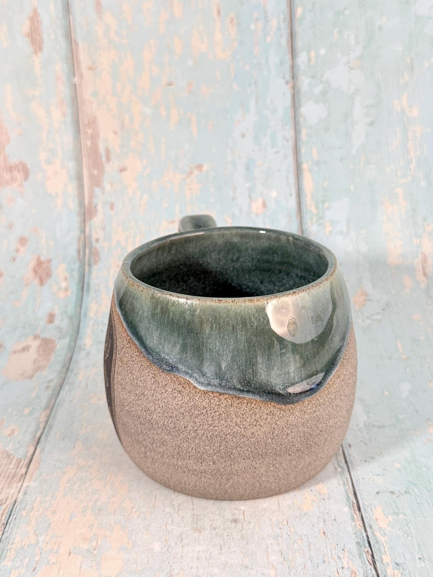 Green Beetle Juice Label Mug Halloween Spooky Season Cup - FJD Ceramics