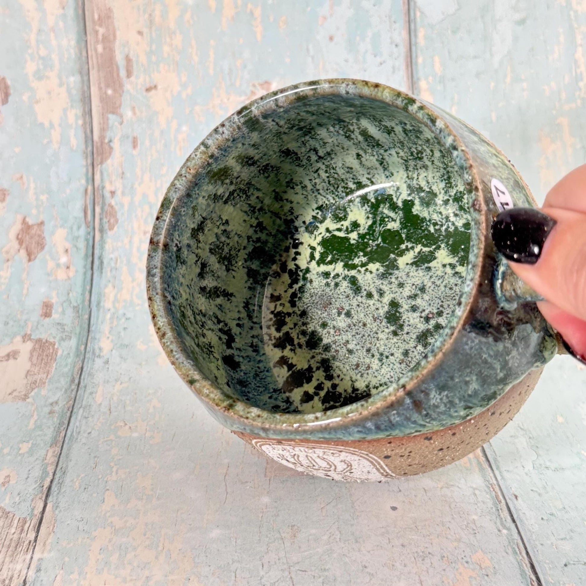 Green Beetle Juice Label Mug Halloween Spooky Season Cup - FJD Ceramics