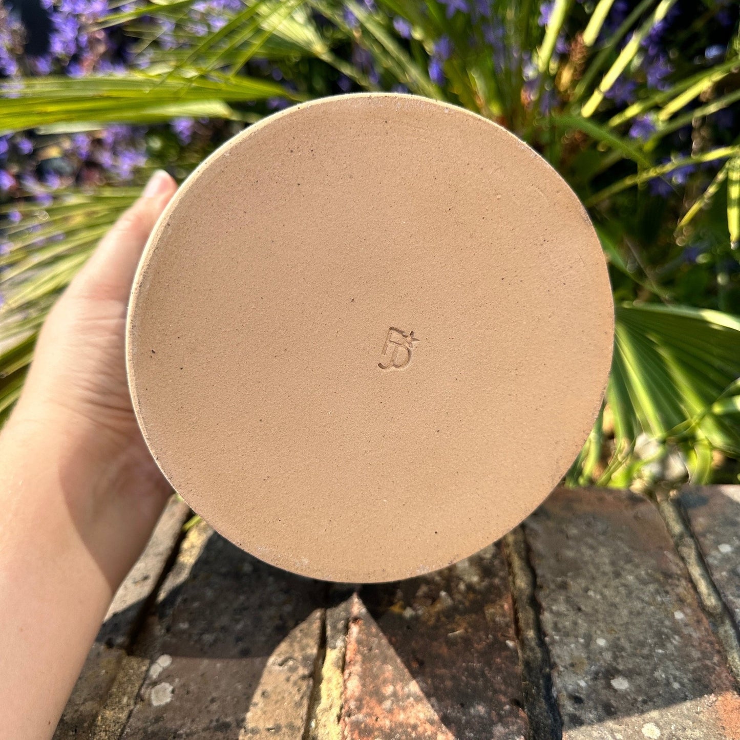 Green Ceramic Planter, Indoor Plant Pot - FJD Ceramics