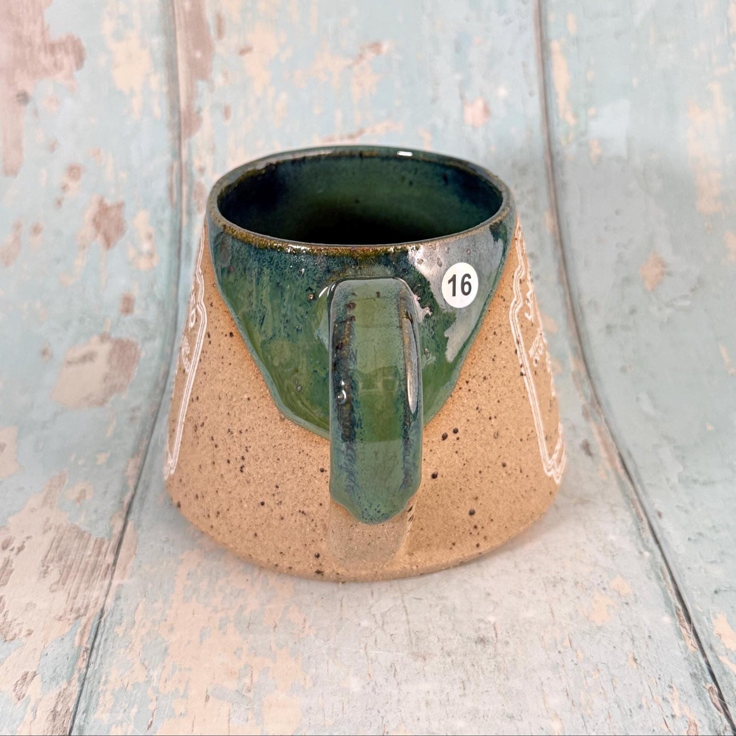 Green "Poison" Witch Label Mug Halloween Spooky Season Cup - FJD Ceramics