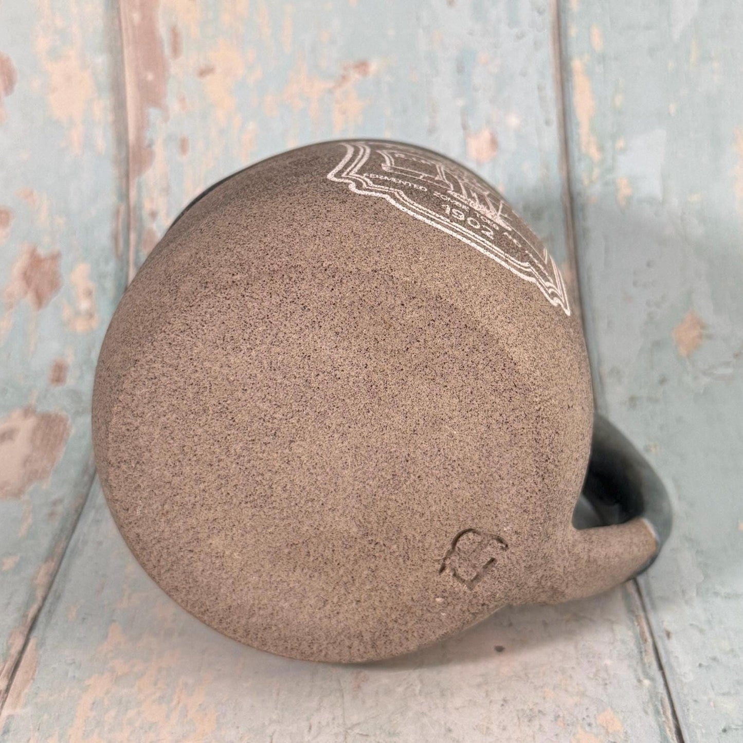 Green Zombie Brew Label Mug Halloween Spooky Season Cup - FJD Ceramics