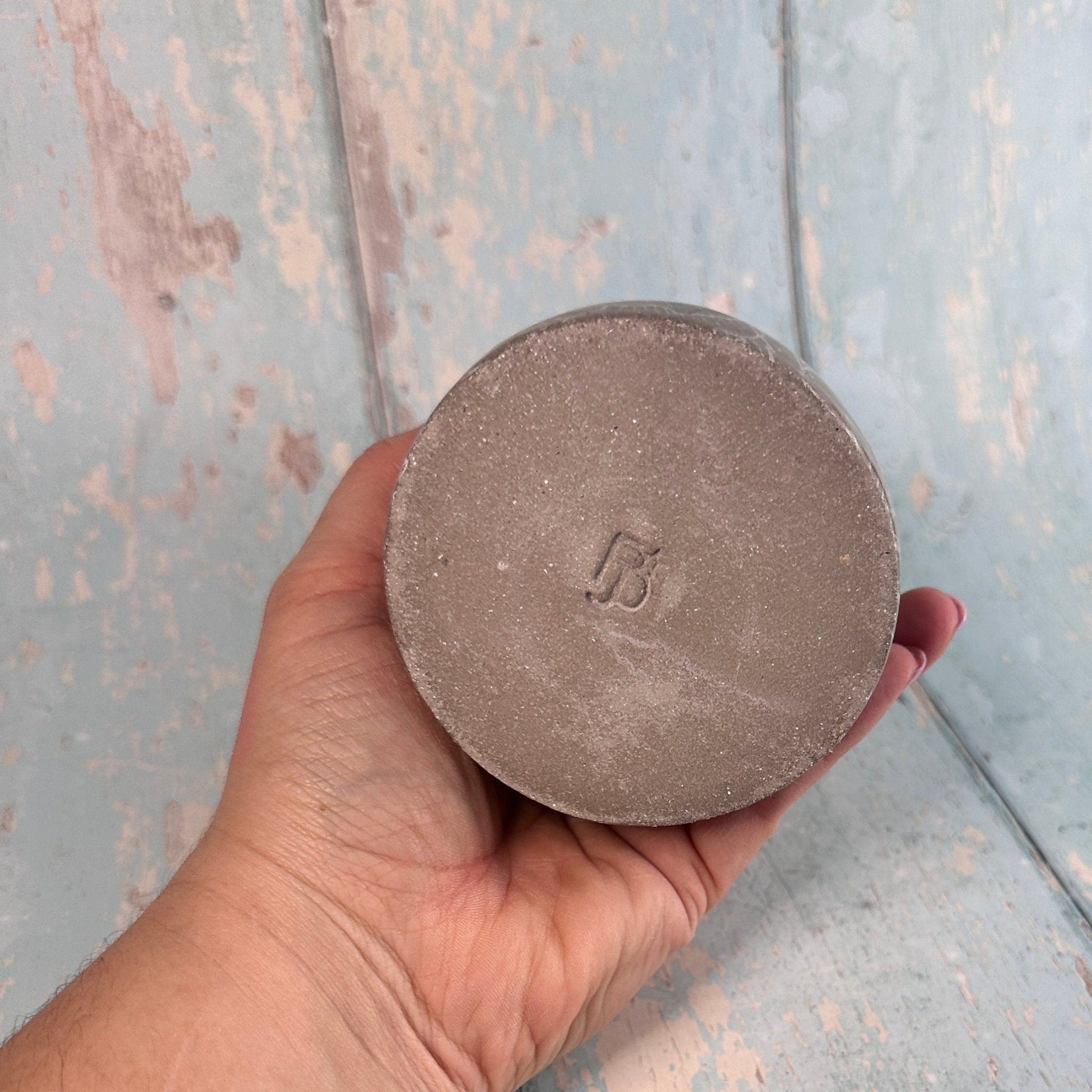 Grey Peony Ceramic Vase, Handmade Modern Pottery - FJD Ceramics