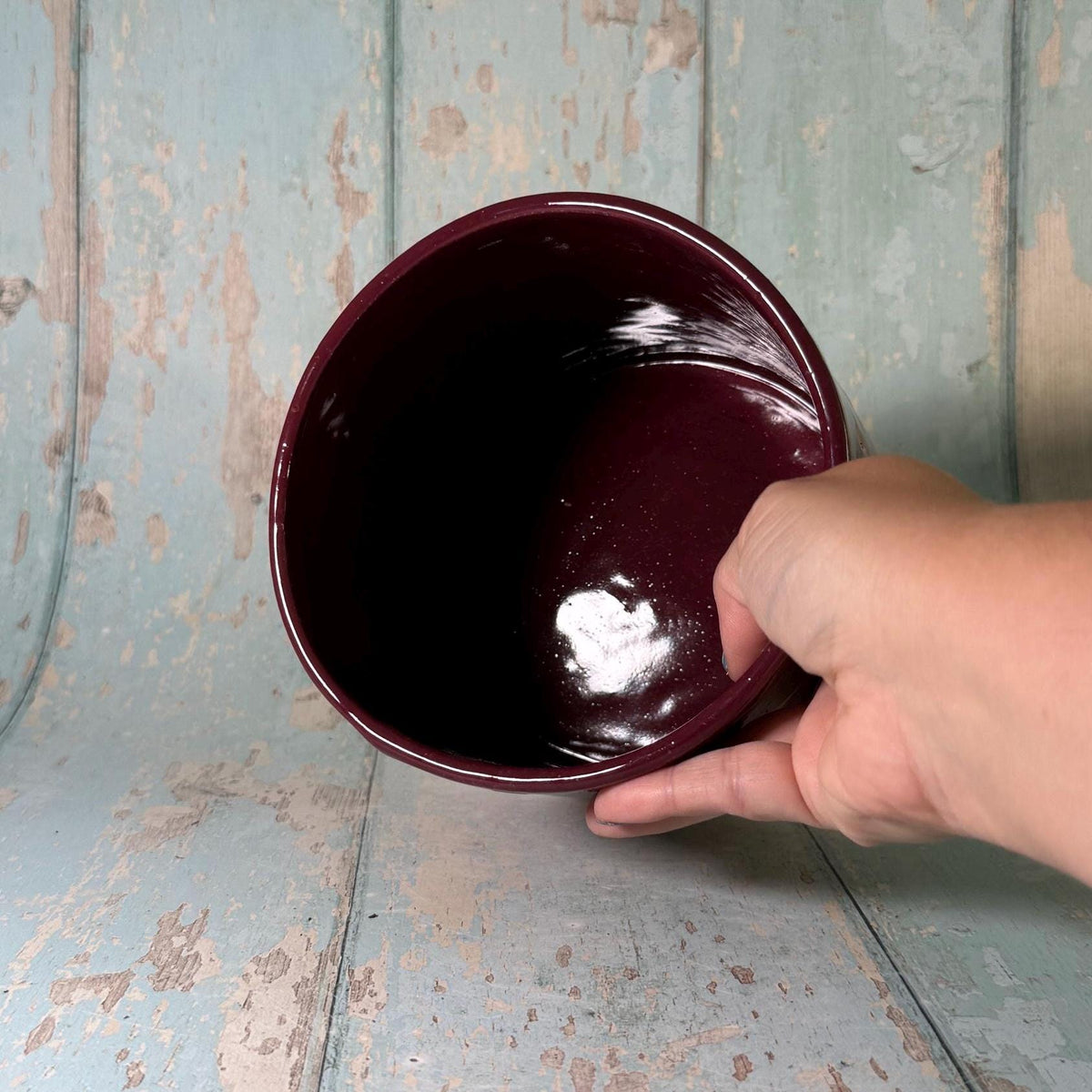Red Dragon Planter, Ceramic Plant Pot