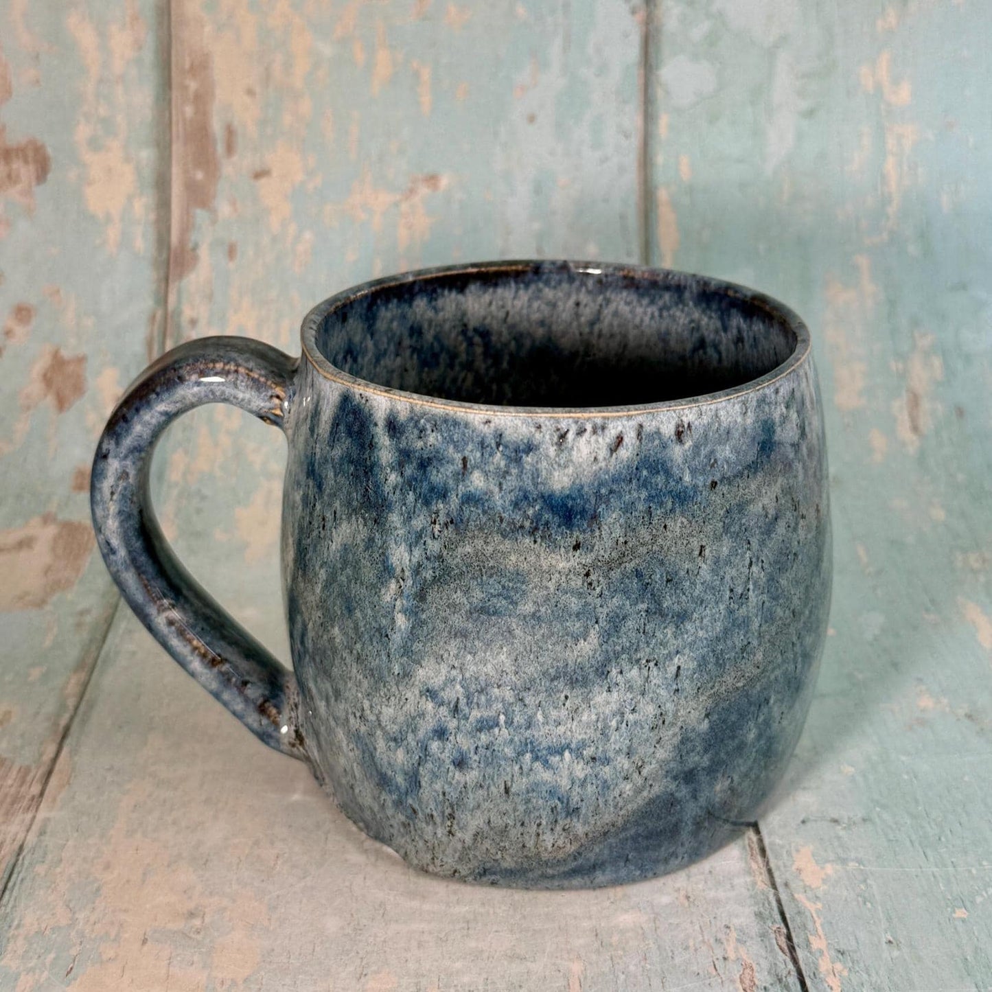 Manta Ray Mug, Large Ceramic Cup - FJD Ceramics