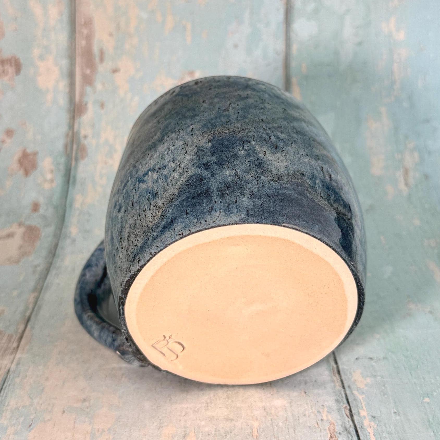 Manta Ray Mug, Large Ceramic Cup - FJD Ceramics