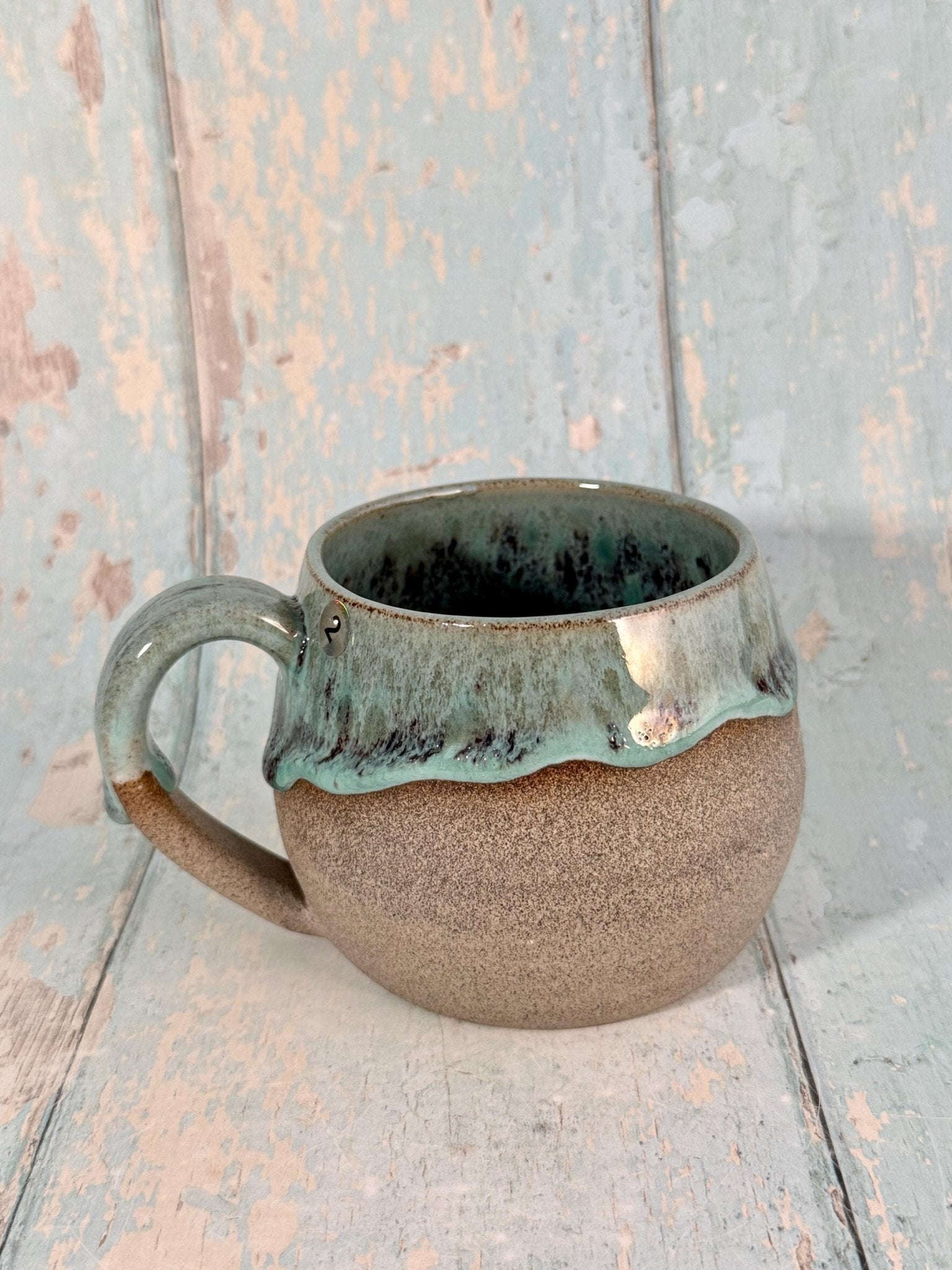 Red and Green Halloween Spooky Dragon Blood Mug - FJD Ceramics