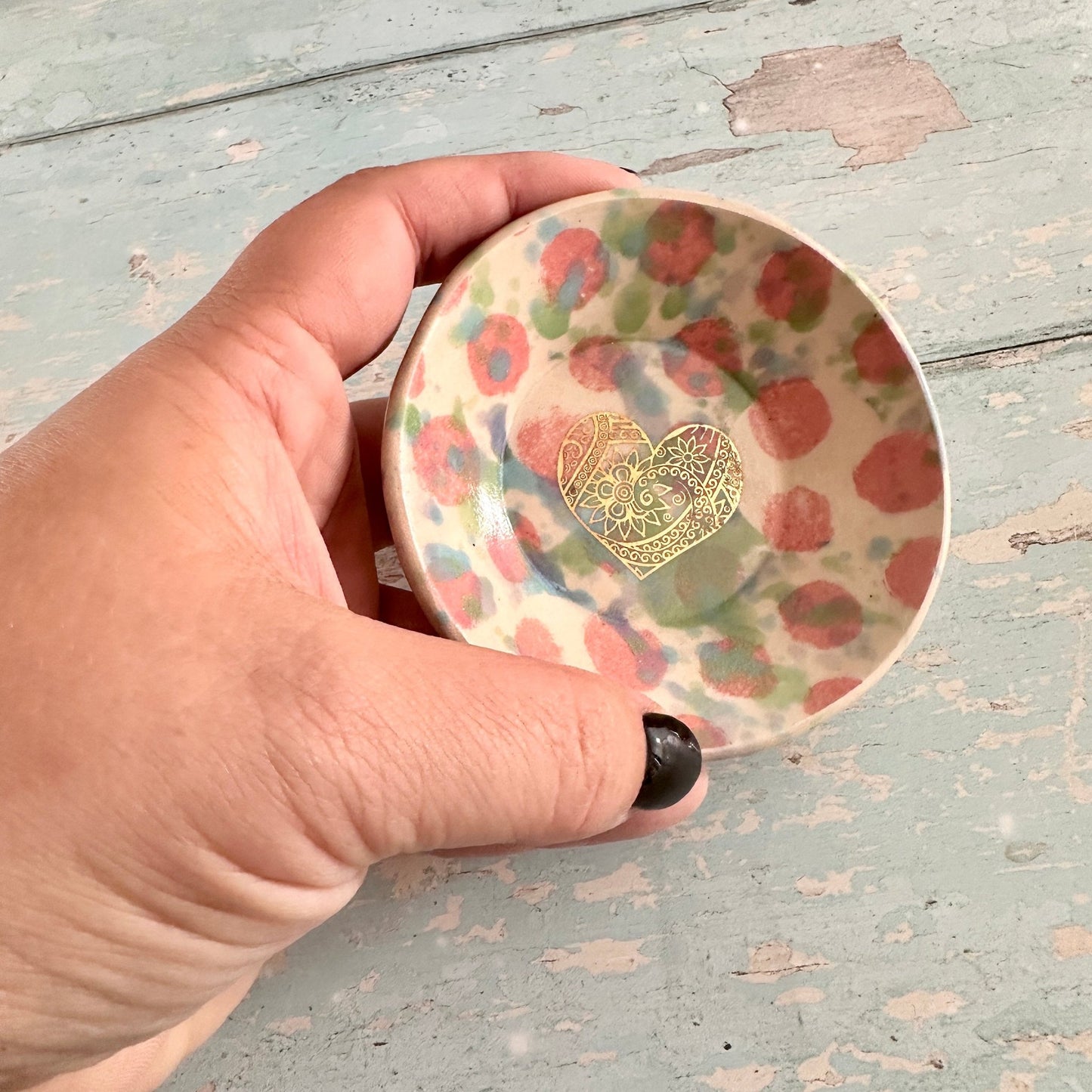 Small Jewellery Dish, Handmade Ceramic Pot - FJD Ceramics