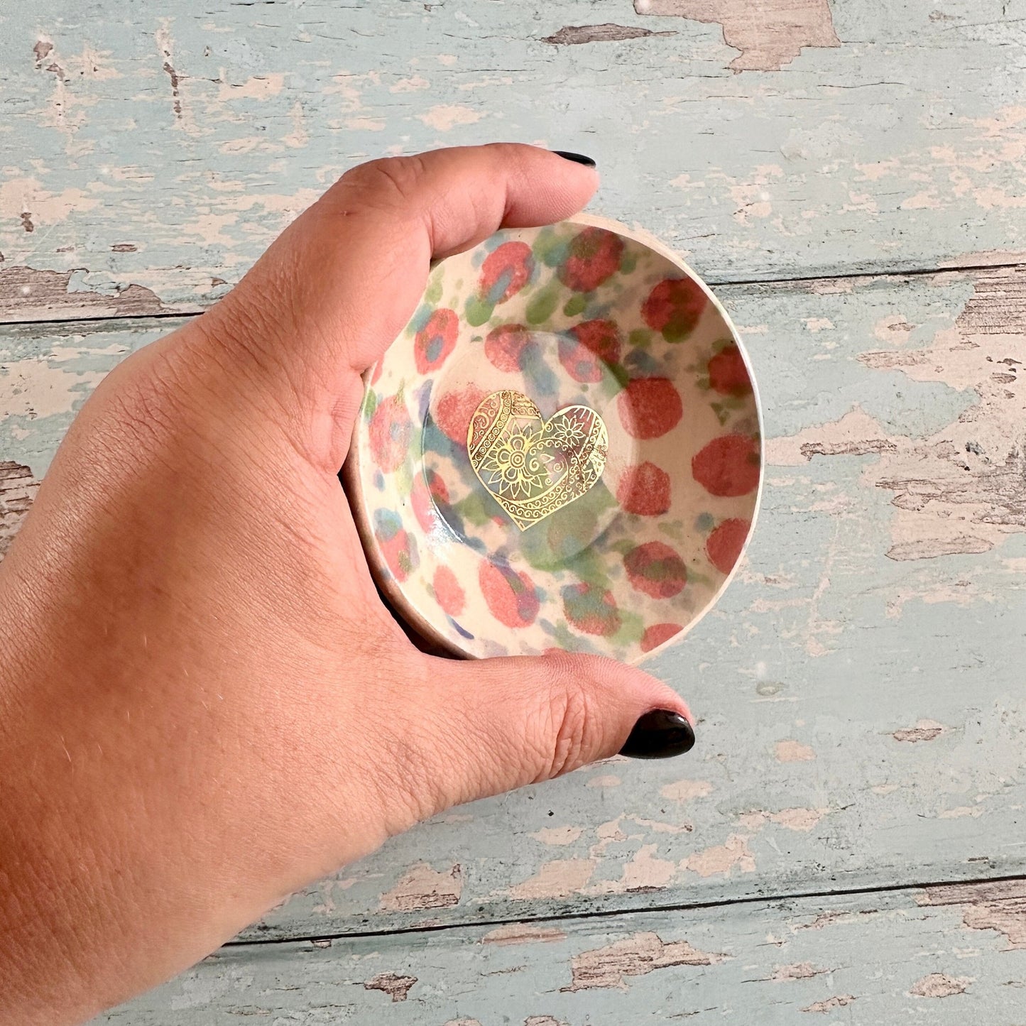 Small Jewellery Dish, Handmade Ceramic Pot - FJD Ceramics