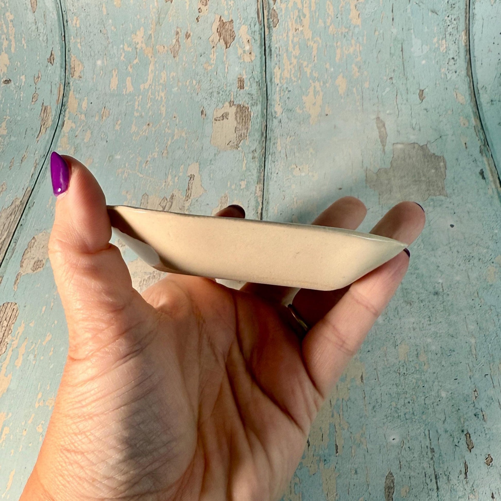 The Lovers Tarot Heart Jewellery Dish, Handmade Ceramic Pot - FJD Ceramics