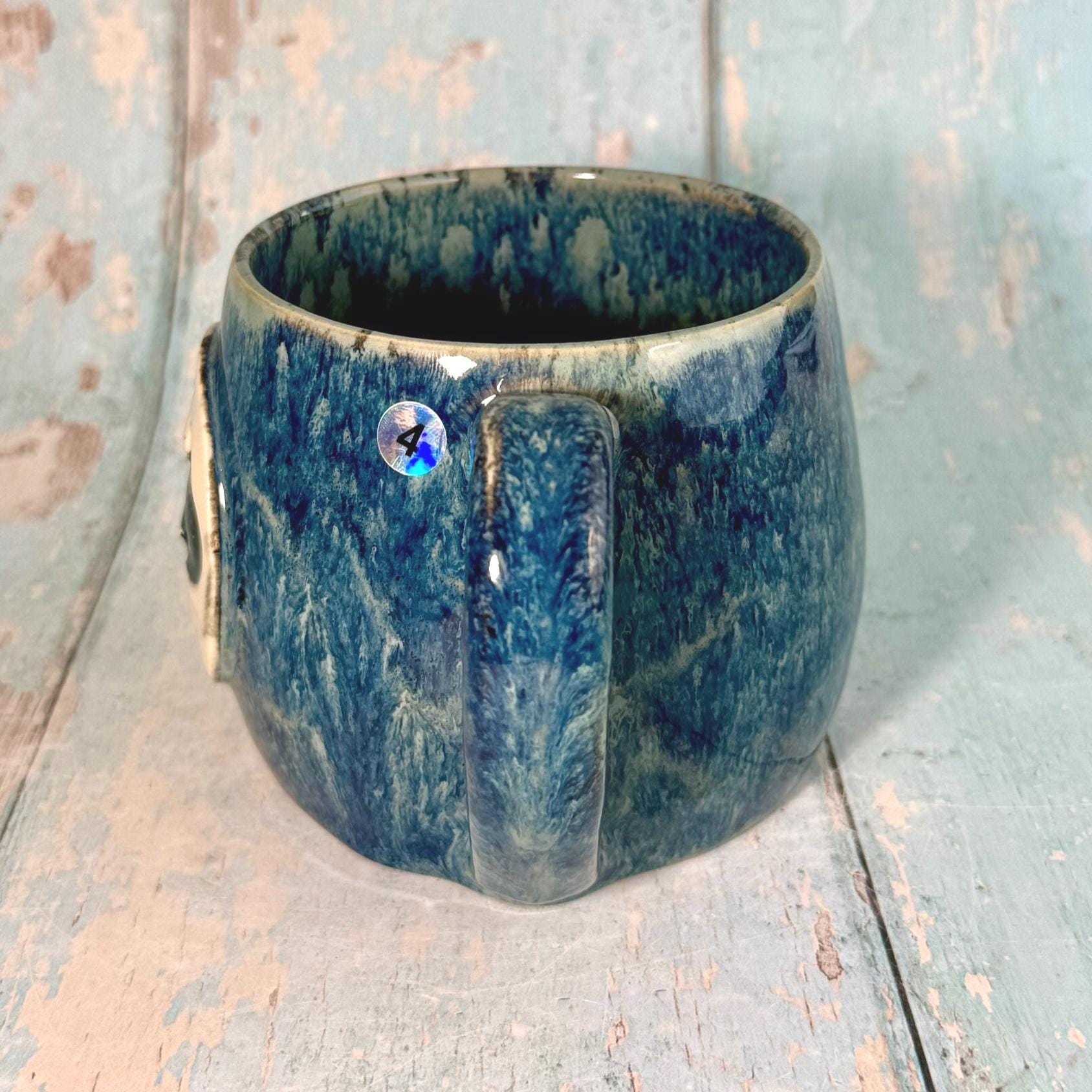 Whale Shark Mug, Large Ceramic Cup - FJD Ceramics