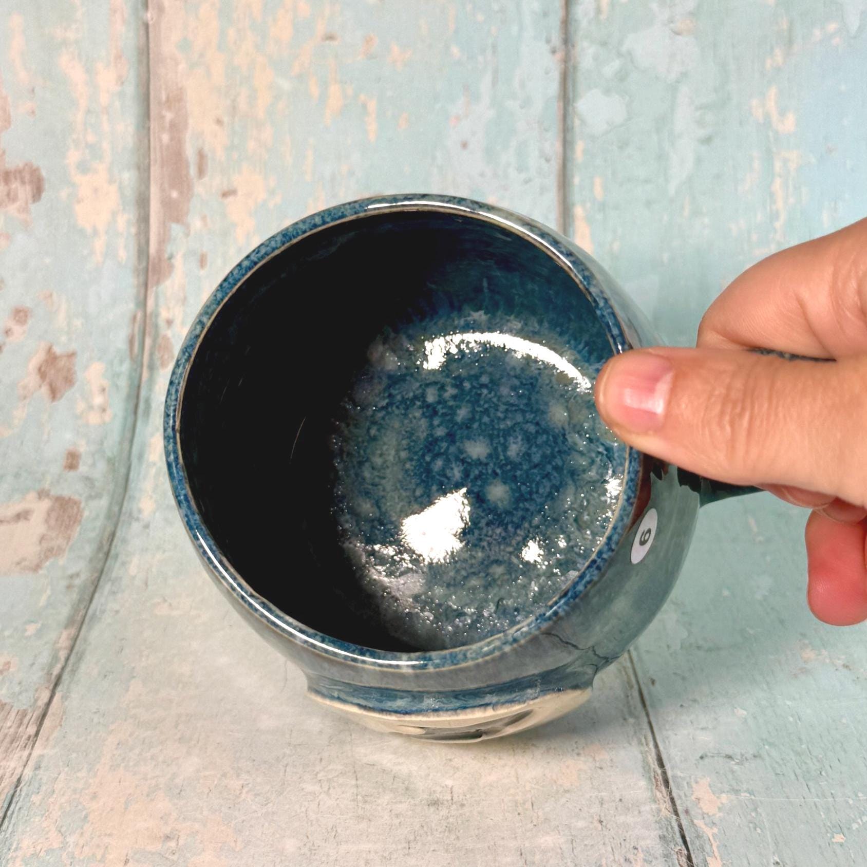 Whale Shark Mug, Large Ceramic Cup - FJD Ceramics