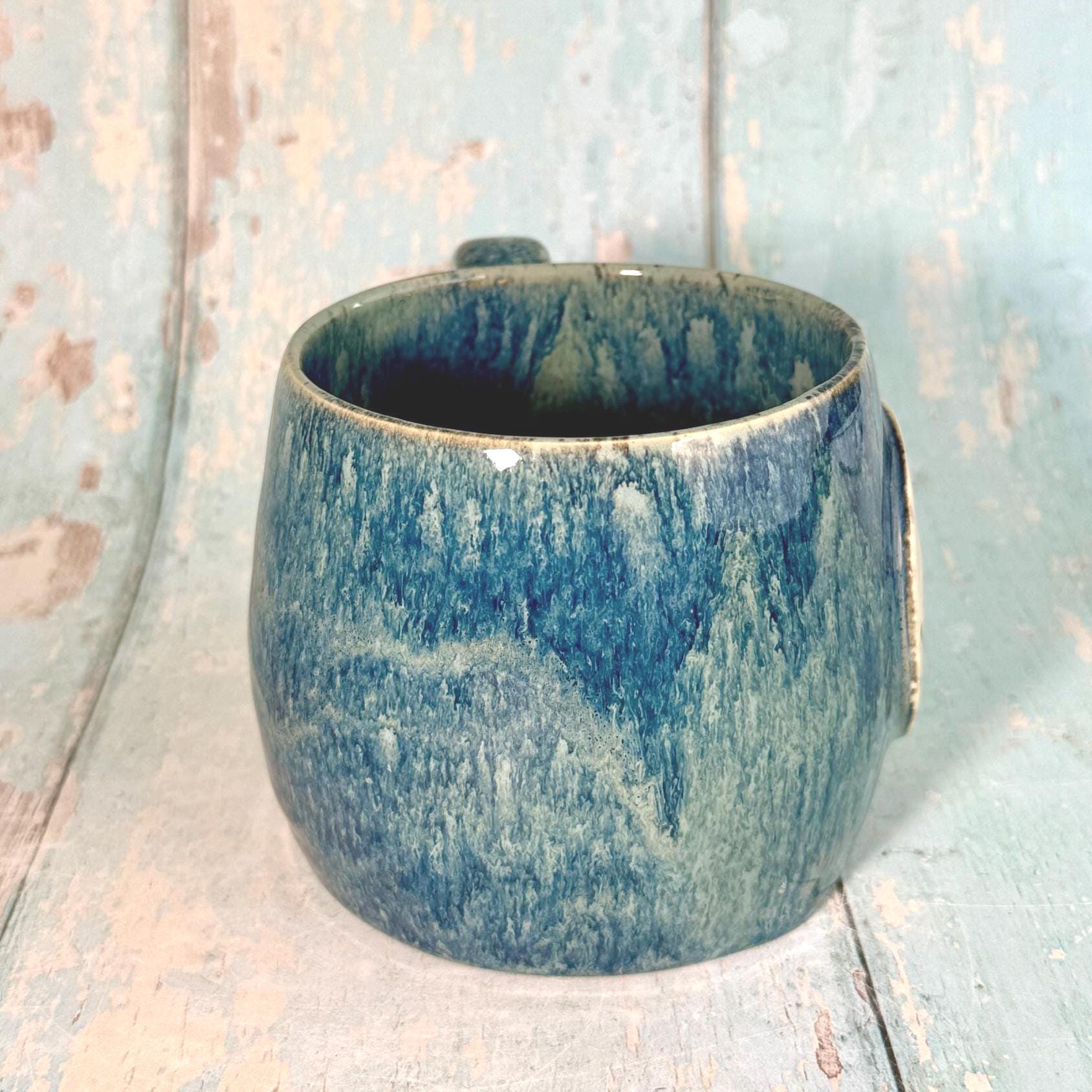 Whale Shark Mug, Large Ceramic Cup - FJD Ceramics