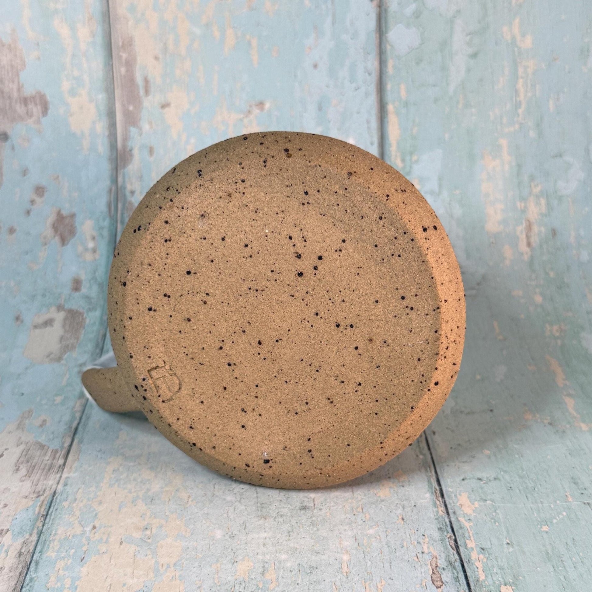 White Christmas Tree Mug, Handmade Ceramic Cup - FJD Ceramics