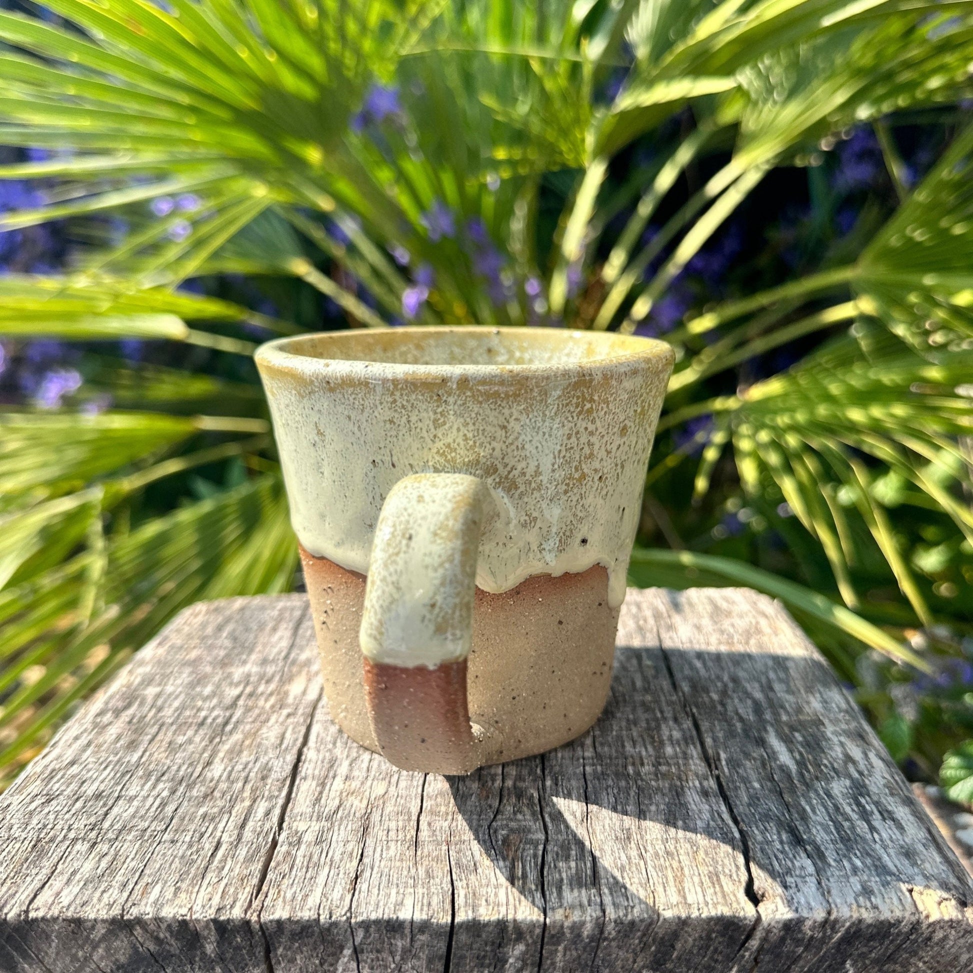 Yellow Ceramic Mug, Handmade Pottery Cup - FJD Ceramics