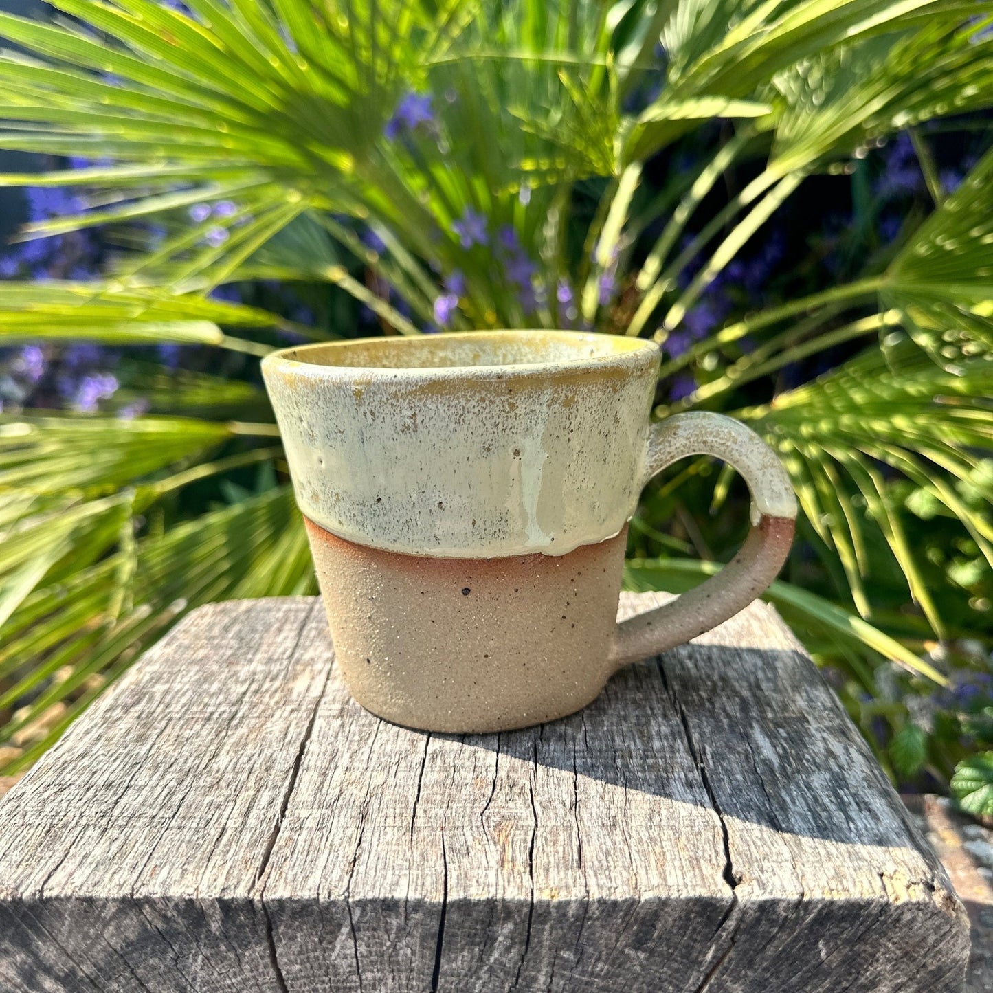 Yellow Ceramic Mug, Handmade Pottery Cup - FJD Ceramics